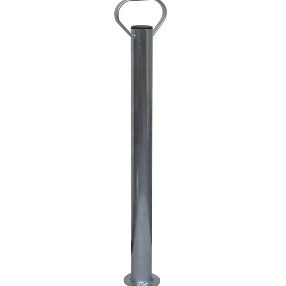 2 Abstellstützen mit 2 Klemmhaltern für 48 mm Stützrad