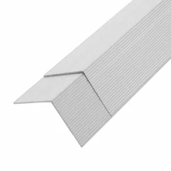 vidaXL 5 Stk. Verkleidungswinkel Verkleidungen Aluminium 170 cm Silber