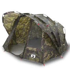 vidaXL Angelzelt 5 Personen Tarnmuster Wasserdicht Camouflage Best