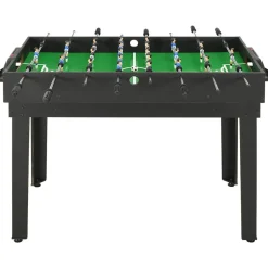 vidaXL 15-in-1 Multigame-Tisch 121×61×82 cm Schwarz