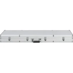 vidaXL Waffenkoffer n 118x38x12 cm Aluminium Silber Hot